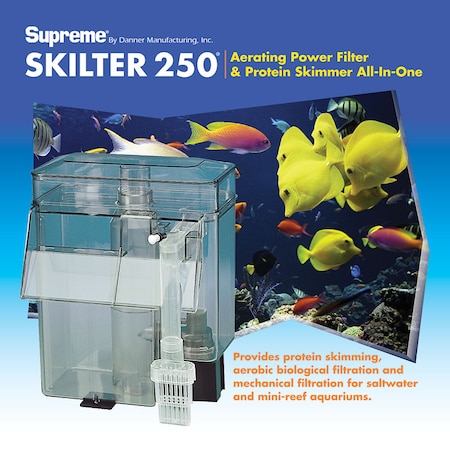 Danner Supreme Skilter Protein Skimmer. Saltwater Aquariums 10-55 gal 1031